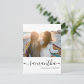 Aangepaste foto Je wordt mijn bruidmaidevoorstel Kaart (Staand voorkant)