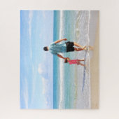 Aangepaste foto Jigzaag. Legpuzzel (Verticaal)