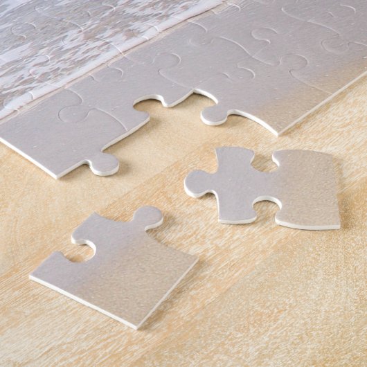 Aangepaste foto Jigzaag. Legpuzzel (Zijkant)