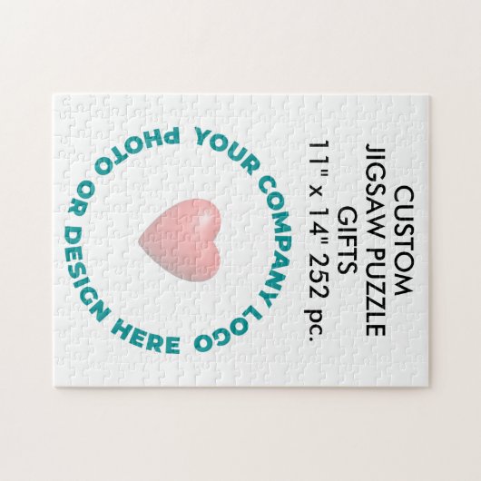 Aangepaste foto Jigzaag Puzzle Gift 252, 11 x 14 i Legpuzzel (Horizontaal)