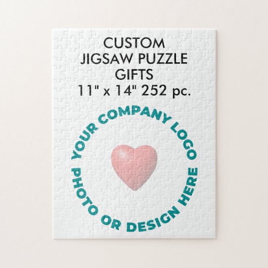 Aangepaste foto Jigzaag Puzzle Gift 252, 11 x 14 i Legpuzzel (Verticaal)