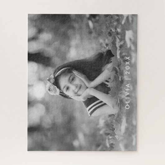 Aangepaste foto Jigzaag Puzzle Gift Legpuzzel (Verticaal)