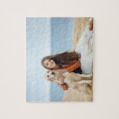 Aangepaste foto Jigzaag Puzzle Gift Legpuzzel (Verticaal)