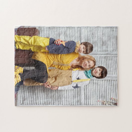 Aangepaste foto Jigzaag Puzzle Legpuzzel (Horizontaal)