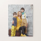 Aangepaste foto Jigzaag Puzzle Legpuzzel (Verticaal)