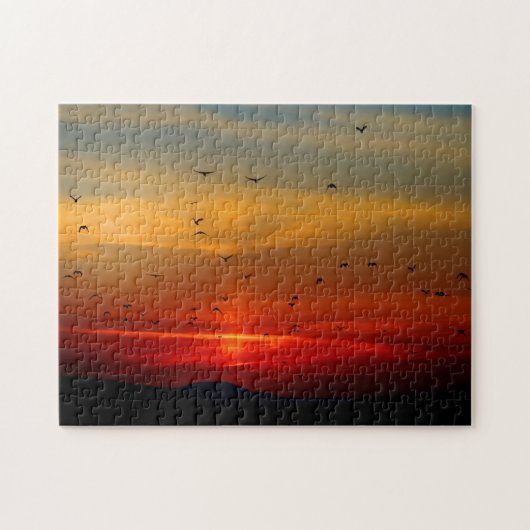 Aangepaste foto Jigzaag Puzzle Legpuzzel (Horizontaal)