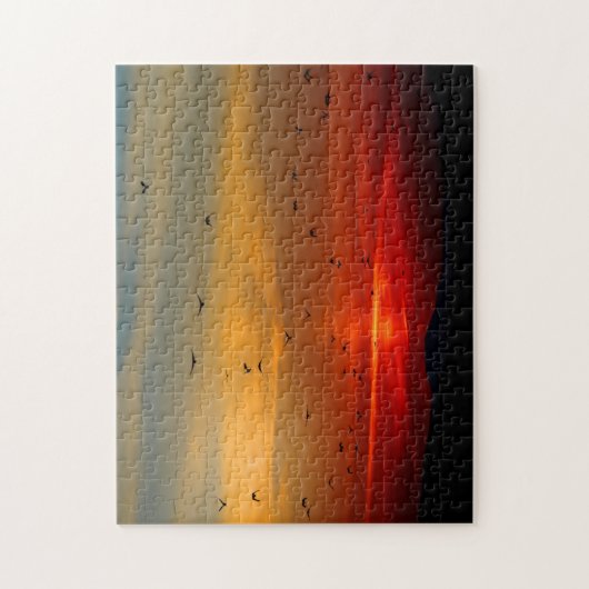 Aangepaste foto Jigzaag Puzzle Legpuzzel (Verticaal)