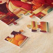 Aangepaste foto Jigzaag Puzzle Legpuzzel (Zijkant)