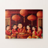 Aangepaste foto Jigzaag Puzzle Legpuzzel (Horizontaal)