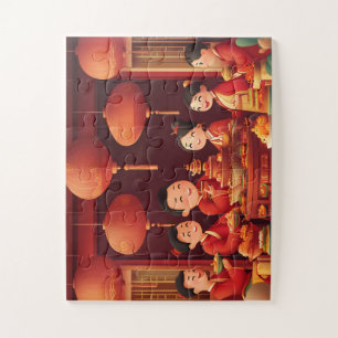 Aangepaste foto Jigzaag Puzzle Legpuzzel