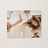Aangepaste foto Jigzaag Puzzle Legpuzzel (Horizontaal)