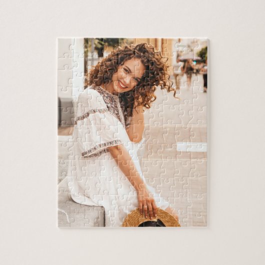 Aangepaste foto Jigzaag Puzzle Legpuzzel (Verticaal)