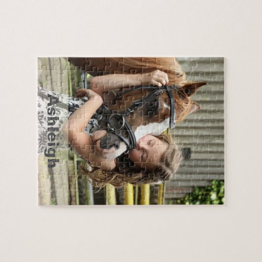 Aangepaste foto Jigzaag Puzzle Legpuzzel (Horizontaal)