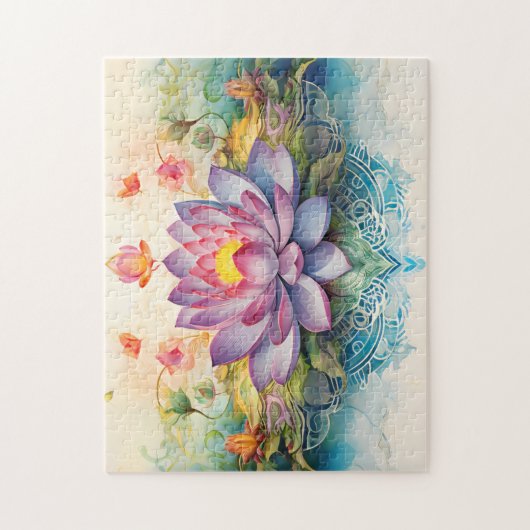 Aangepaste foto Jigzaag Puzzle Legpuzzel (Verticaal)