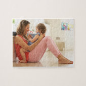 Aangepaste foto Jigzaag Puzzle Legpuzzel (Horizontaal)