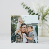 Aangepaste foto kaart (Staand voorkant)