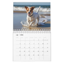Aangepaste foto kalender voor honden