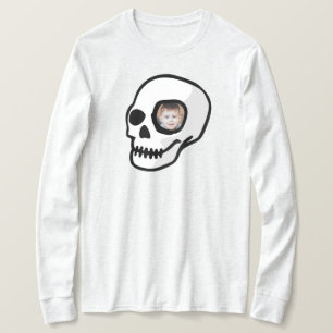 Aangepaste foto Kantelige dag van dood T-shirt