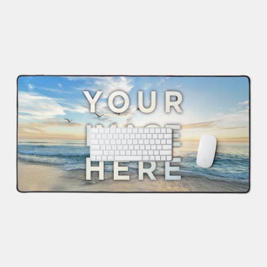 Aangepaste foto Kantoor Bureaumat (Keyboard & Muis)