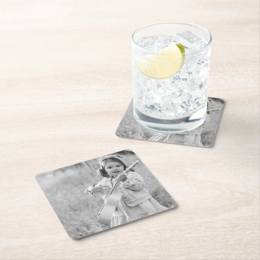 Aangepaste foto kartonnen onderzetters (Insitu)