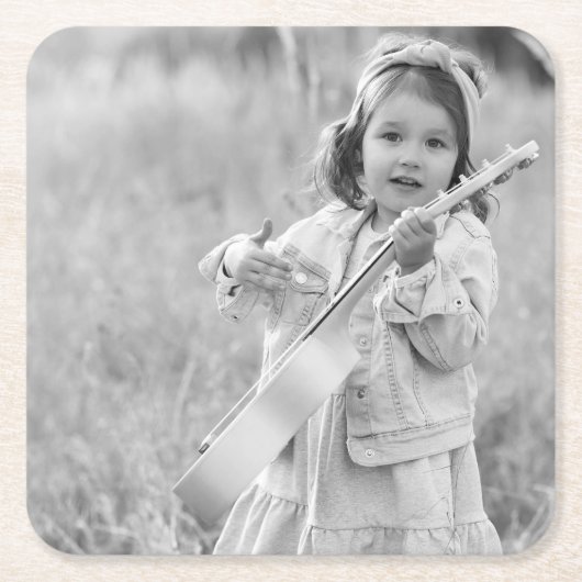 Aangepaste foto kartonnen onderzetters (Voorkant)