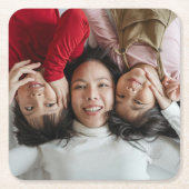 Aangepaste foto kartonnen onderzetters (Voorkant)