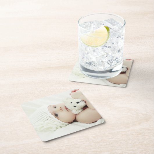 Aangepaste foto kartonnen onderzetters (Insitu)