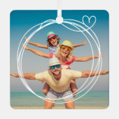 Aangepaste foto keepsake ornament (Voorkant)