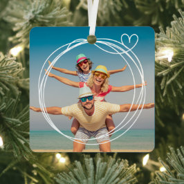 Aangepaste foto keepsake ornament