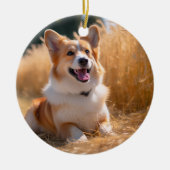 Aangepaste foto keramisch ornament (Voorkant)