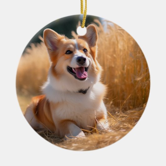 Aangepaste foto keramisch ornament (Voorkant)