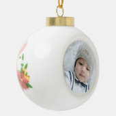 Aangepaste foto keramische bal ornament (Links)