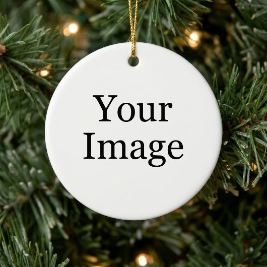 Aangepaste foto keramische kerstversiering keramisch ornament