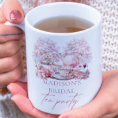 Aangepaste foto Kersenbloesem Bruiloft thee Grote Koffiekop