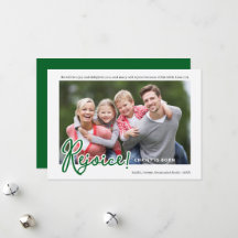 Aangepaste foto Kerst is gearen Christus is gebore