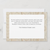 Aangepaste foto Kerst Nieuwjaar kaart trui (Achterkant)