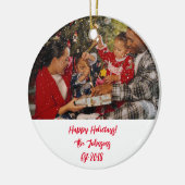 AANGEPASTE FOTO KERST ORNAMENT (Links)