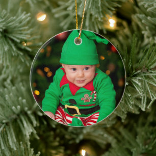 Aangepaste foto Kerst Ornament Keepsake