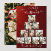 Aangepaste foto Kerstboom Kerstmis Kaart (Voorkant / Achterkant)