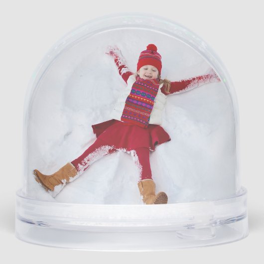 Aangepaste Foto Kerstherinneringen Sneeuwbol (Achterkant)