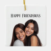 Aangepaste foto Kerstkrans Ornament voor Vrienden (Voorkant)