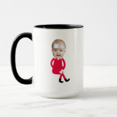 Aangepaste foto Kerstmis cadeau idee, cadeau voor  Mok (Links)