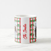 Aangepaste Foto Kerstmis Gepersonaliseerde Familie Koffiemok (Center)