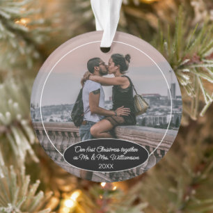Aangepaste foto Kerstmis Klassiek Persoonlijk 2025 Ornament