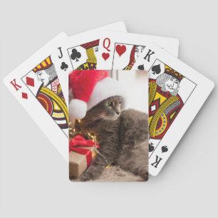 Aangepaste foto Kerstmis Spelen Pet Card Deck Pokerkaarten