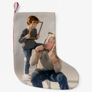 Aangepaste foto Kerststok Kleine Kerstsok