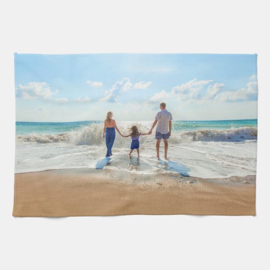 Aangepaste Foto Keuken Handdoek Ontwerp uw eigen f (Horizontaal)