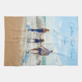 Aangepaste foto keukenhanddoek Uw foto's en tekst (Horizontaal)