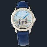 Aangepaste foto kijken met uw foto's ontwerp horloge<br><div class="desc">Custom Photo Watches - Unique Your Own Design Personalized Family / Friends or Personal Watch Gift - Voeg uw foto / of tekst / meer - Formaat wijzigen en verplaatsen of verwijderen en toevoegen elementen / afbeelding met aanpassingstool! Veel succes - wees gelukkig :)</div>