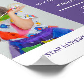 Aangepaste foto, Kinder entertainer, clown Poster (Hoek)